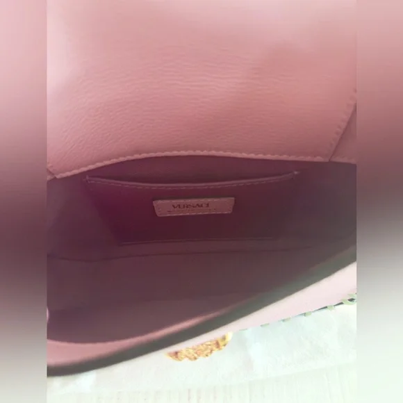 Versace LaโฏMedusa Pink Small Shoulder / Crossbody Bag - Picture 4 of 8